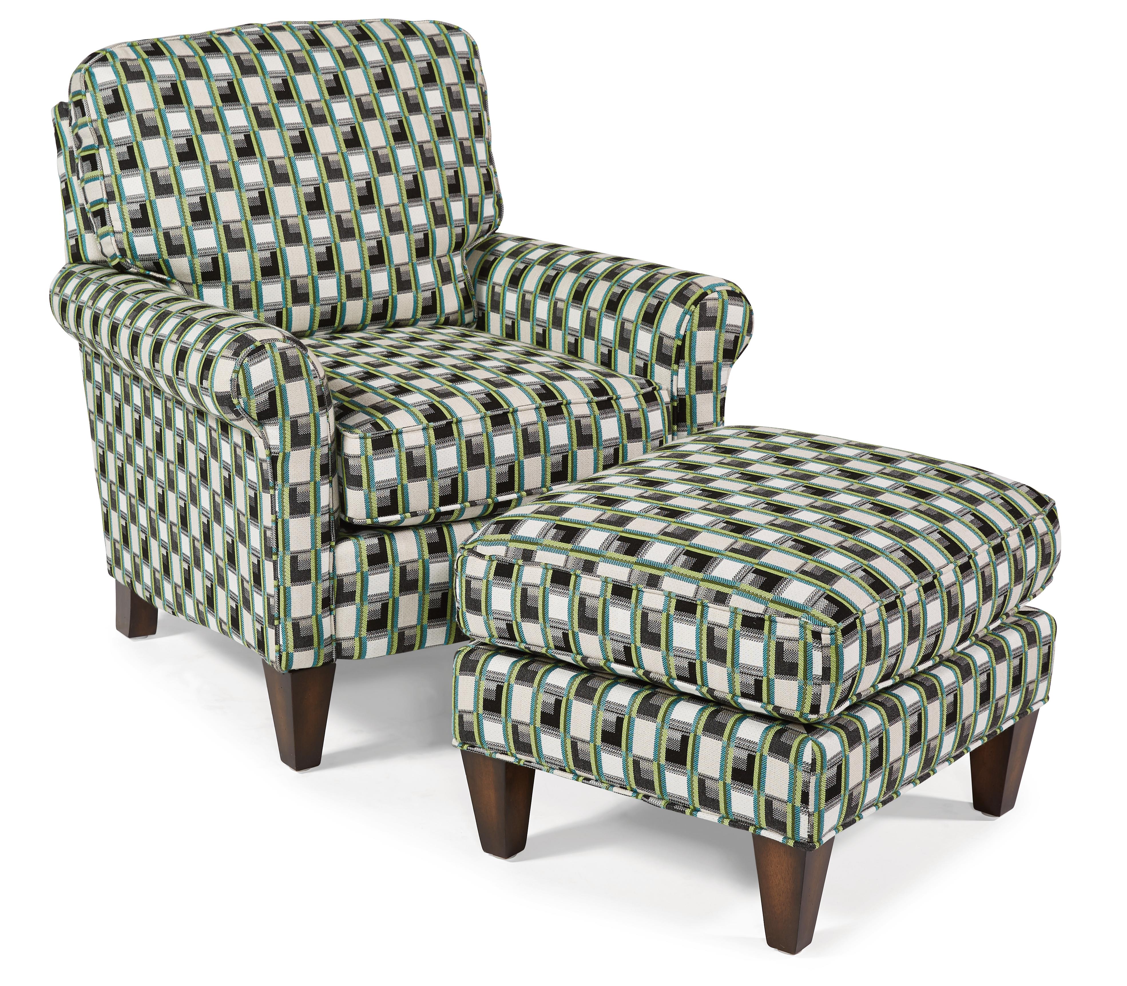 Flexsteel Accents Harvard Chair Story & Lee Furniture Upholstered